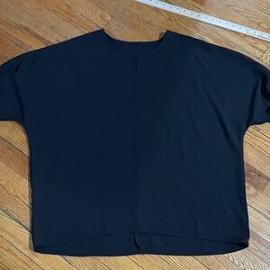 Classic Black Boxy Top